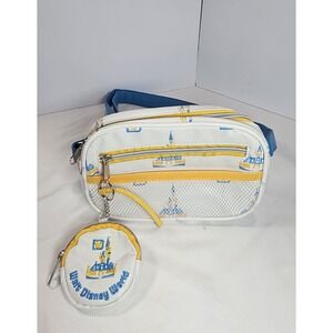 Disney Parks Vault Collection 50th Anniversary Castle Belt Bag Fanny Pack NWOT